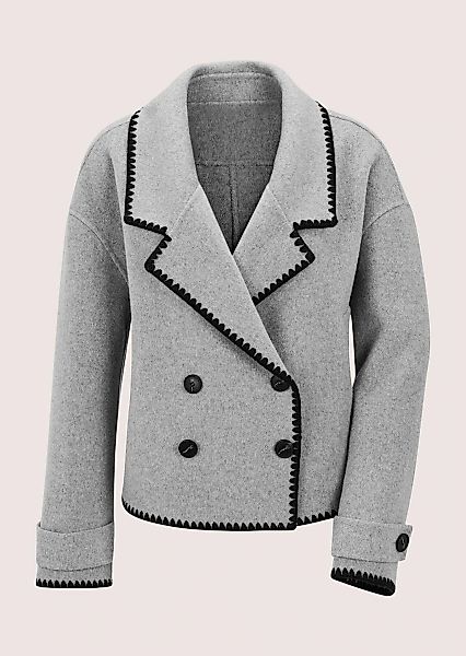 MADELEINE Kurzjacke "Kurzjacke Elegante Wolljacke mit Reverskragen" Doublef günstig online kaufen