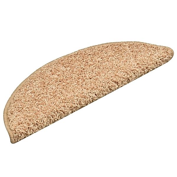 vidaXL Stufenmatten 15 Stk 56x17x3 cm Gold Halbrund 322378 günstig online kaufen