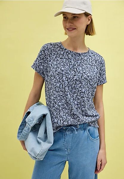 Ausbrenner Shirt mit Print günstig online kaufen