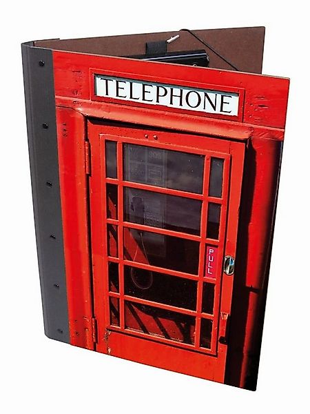 WERKHAUS® Schreibmappe Werkhaus Mappe A4 Telefonzelle London PM8221 Schreib günstig online kaufen