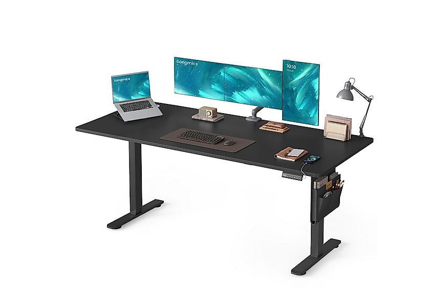 SONGMICS Schreibtisch Höhenverstellbarer elektrisch, 120/140/160/180 cm, US günstig online kaufen