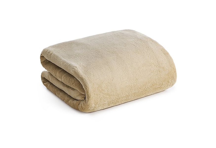 Wohndecke TEDY warme Decke für Herbst & Winter, Eurofirany, Teddy-Fleece, k günstig online kaufen