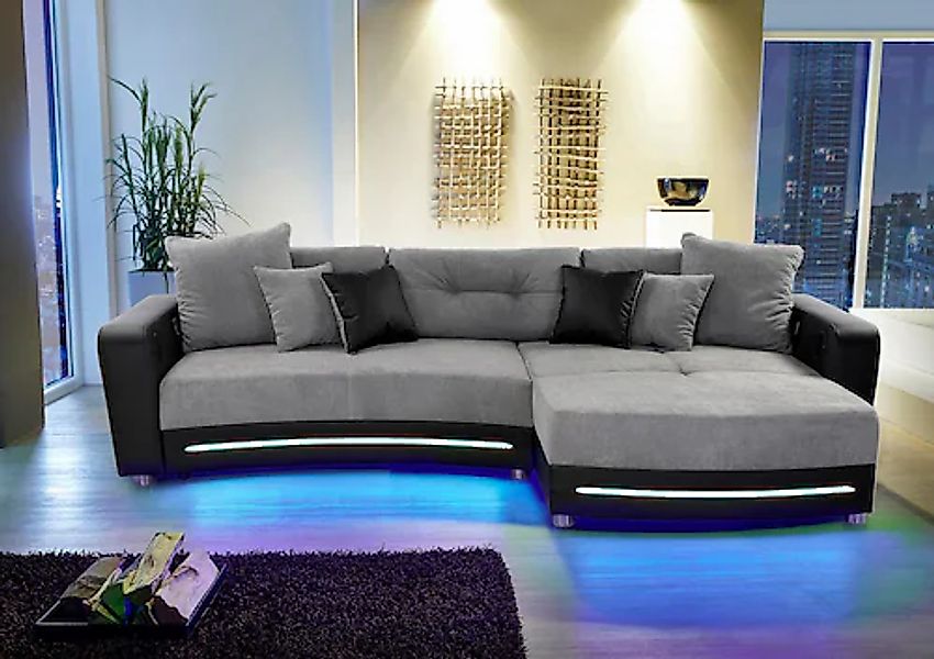 Jockenhöfer Gruppe Ecksofa »Laredo L-Form« inklusive RGB-LED-Beleuchtung un günstig online kaufen