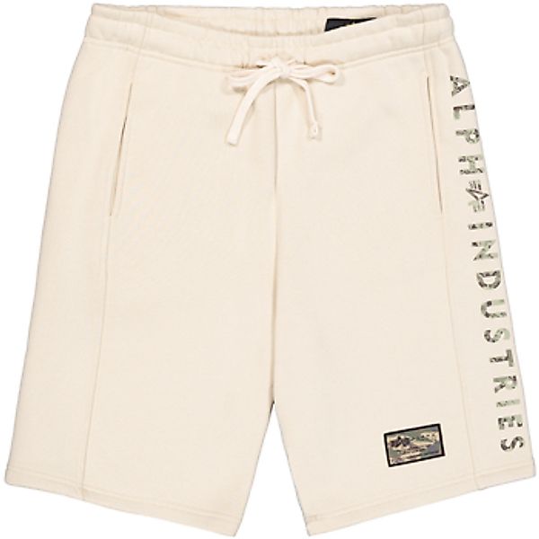 Alpha Industries  Shorts Camo Jogger Shorts - vintage white günstig online kaufen