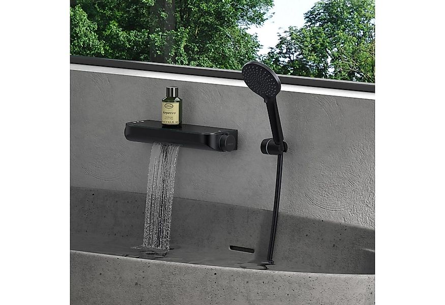 Mai & Mai Wannenarmatur Badewannenarmatur mit Handbrause Thermostat 4 Strah günstig online kaufen