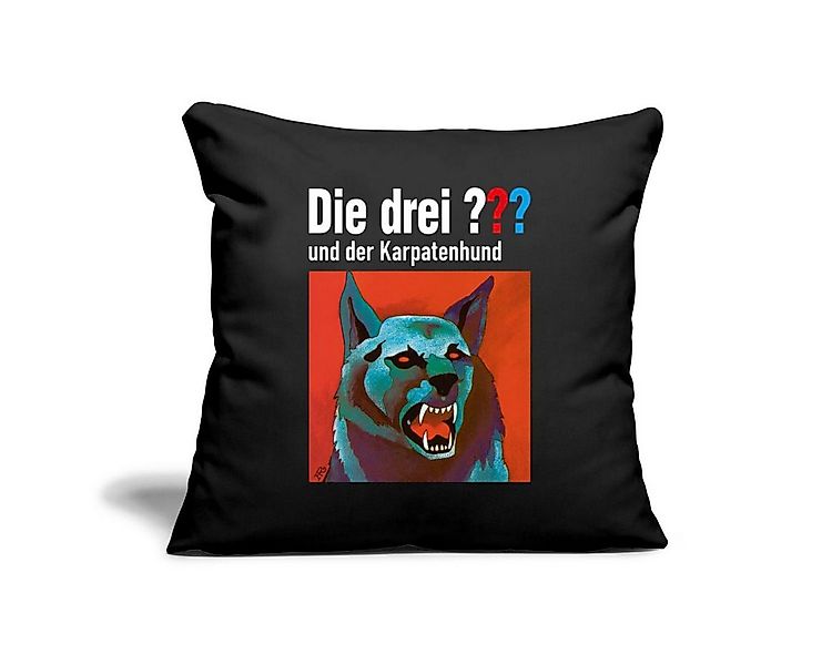 Spreadshirt Kissenbezug Die Drei Fragezeichen Und Der Karpatenhund Kissenbe günstig online kaufen