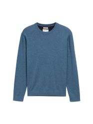 Tom Tailor Herren Rundhals Pullover BASIC CREWNECK KNIT - Relaxed Fit günstig online kaufen