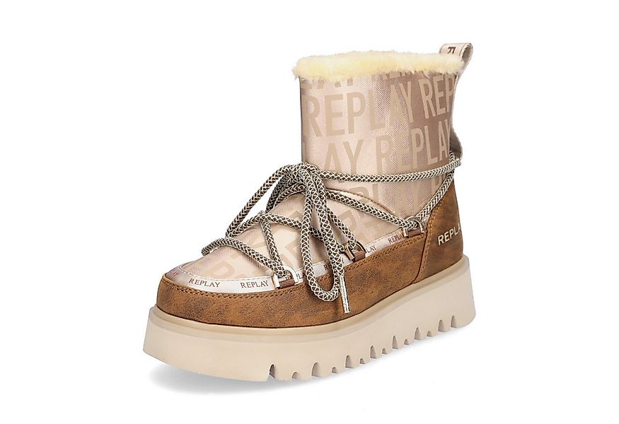 Replay Replay Damen Moonboots Melrose Snow All braun Ankleboots günstig online kaufen