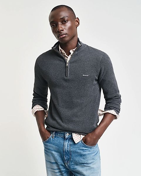 Gant Troyer COTTON PIQUE HALF ZIP günstig online kaufen