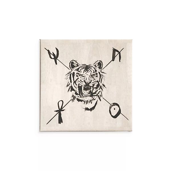 Kunstdruck Wanddekoration Wandbilder Aus Kork "Mystic Tiger" günstig online kaufen