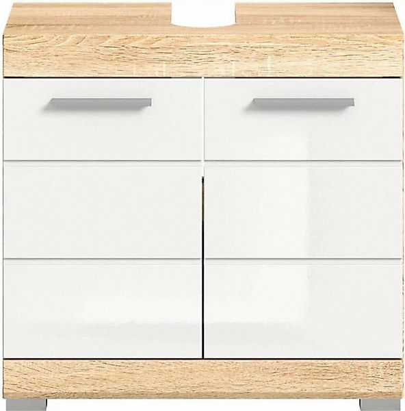 INOSIGN Waschbeckenunterschrank Siena (1-St) Badmöbel Badschrank, 2 Türen, günstig online kaufen