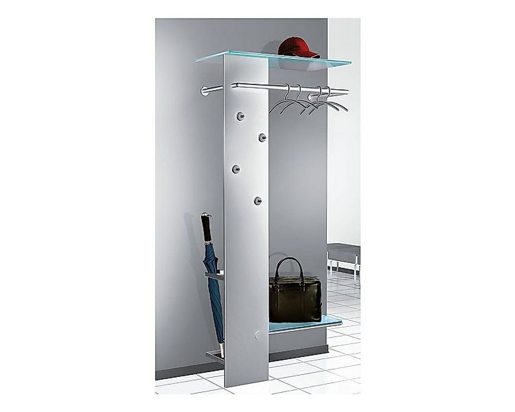 KERKMANN Garderobe Kent, Taschen- und Hutablage aus satiniertem Glas günstig online kaufen
