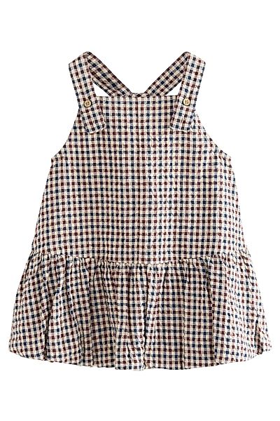Next Ballonkleid Latzkleid mit Ballonsaum (1-tlg) günstig online kaufen