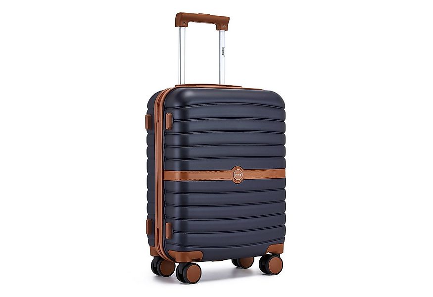 KONO Handgepäckkoffer Koffer Trolley ABS+PC Hartschalenkoffer mit TSA-Schlo günstig online kaufen