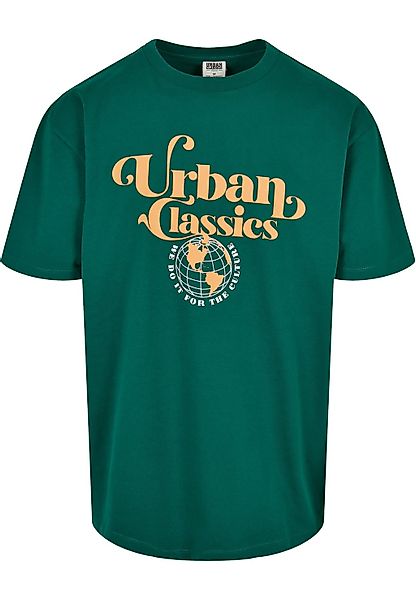 URBAN CLASSICS T-Shirt "Urban Classics Herren Organic Globe Logo Tee" 1 Stk günstig online kaufen