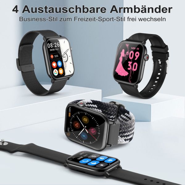 BRAIDOL Armband Smartwatch-Armband 22mm Uhrenarmband für günstig online kaufen