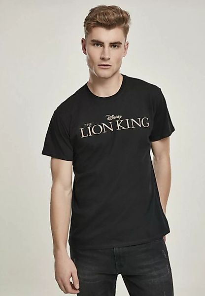 Merchcode T-Shirt Merchcode Herren Lion King Logo Tee (1-tlg) günstig online kaufen