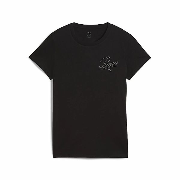 PUMA T-Shirt "ESS SCRIPT T-Shirt Damen" günstig online kaufen