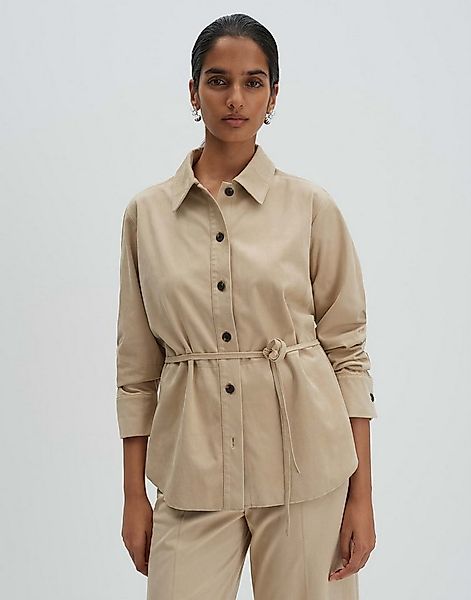 someday Longbluse Zyla Lockere Passform mit abgerundetem Saum günstig online kaufen