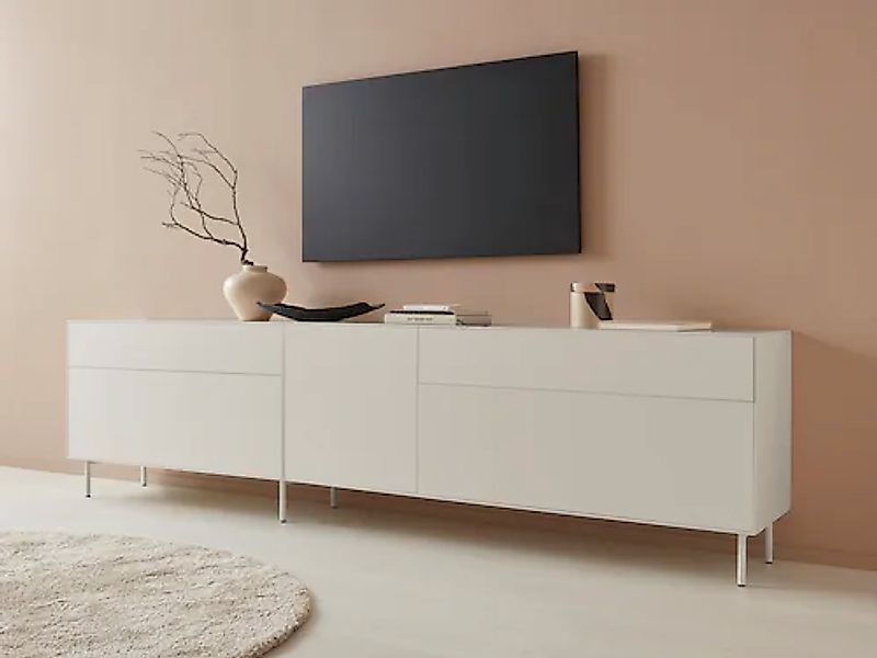 LeGer Home by Lena Gercke Lowboard »Essentials«, (2 St.), Breite: 279cm, MD günstig online kaufen