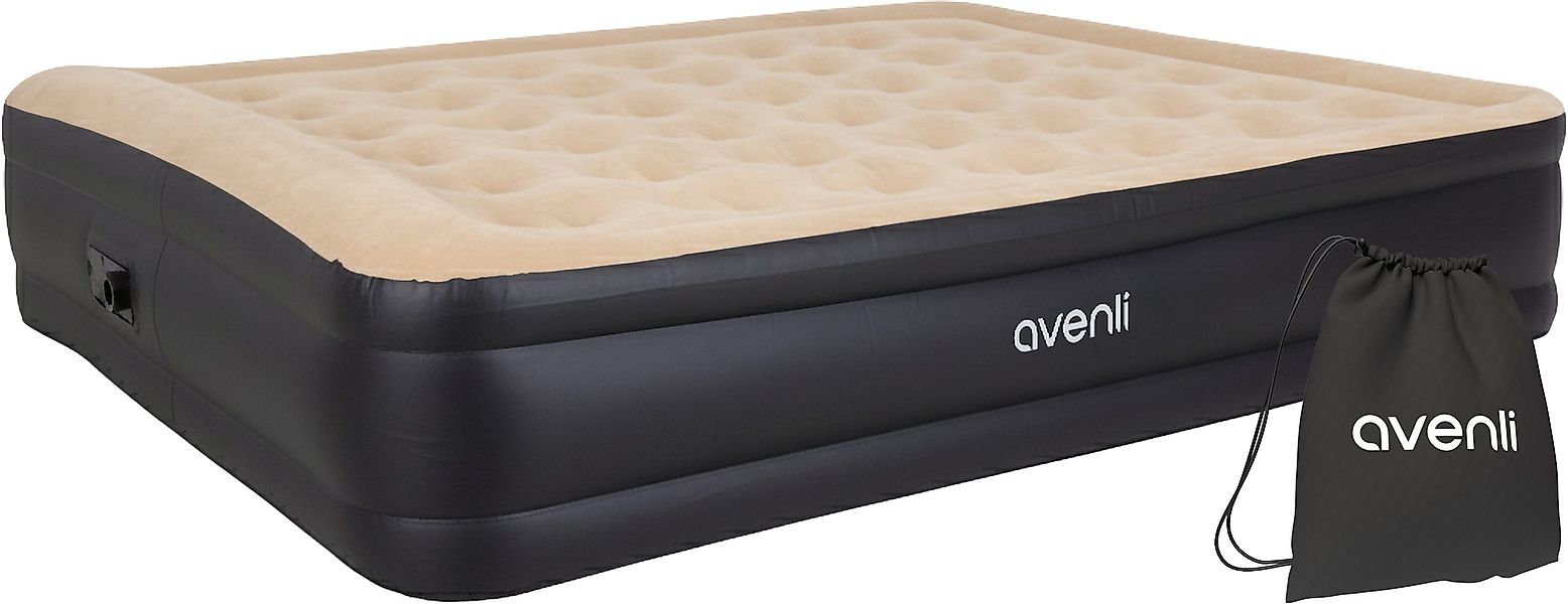 Avenli Luftmatratze Luftbett selbstaufblasend 203x157x47cm hoch, günstig online kaufen