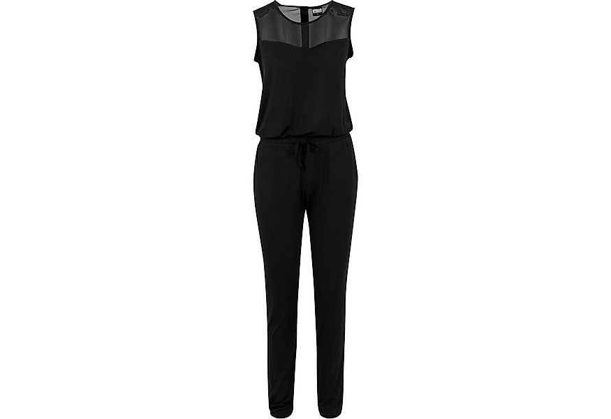 URBAN CLASSICS Jumpsuit Urban Classics Damen Ladies Tech Mesh Long Jumpsuit günstig online kaufen