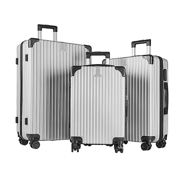 yonsly Kofferset Reisekoffer 3er Set Hartschalen günstig online kaufen