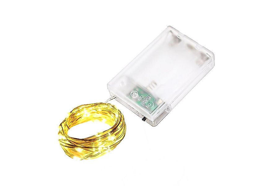 LQWELL LED-Lichterkette 2/3/5/10M, Micro Lichterketten Batteriebetrieben,Ku günstig online kaufen