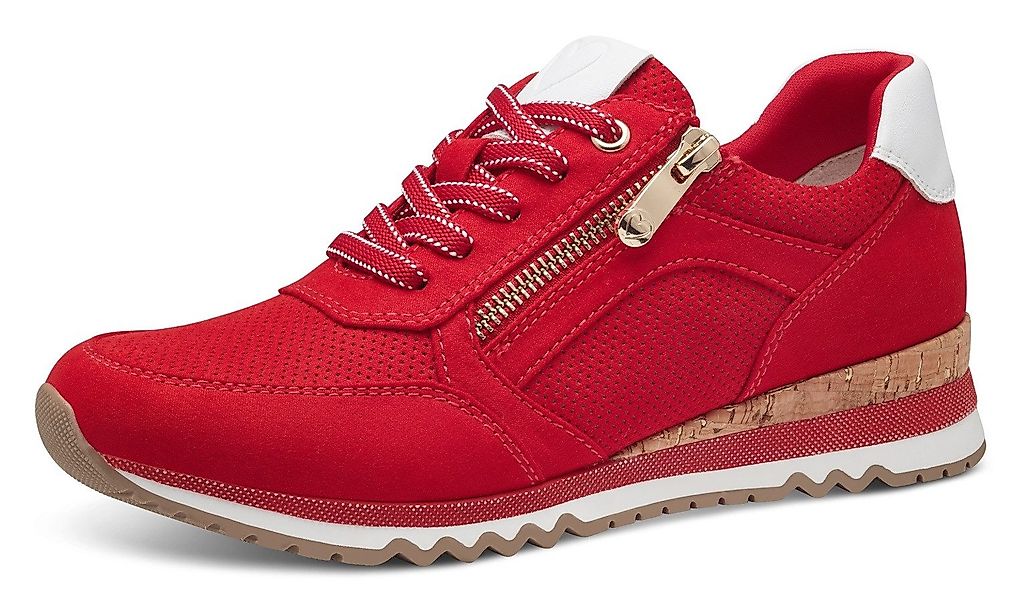 MARCO TOZZI Keilsneaker, Freizeitschuh, Halbschuh, Schnürschuh günstig online kaufen