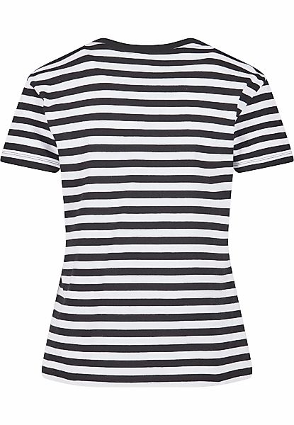 URBAN CLASSICS T-Shirt "Urban Classics Damen Ladies Regular Striped Tee" 1 günstig online kaufen