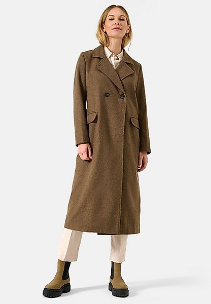 RICANO Langmantel Alberta Damen Wollmantel mit Reverskragen und Pattentasch günstig online kaufen