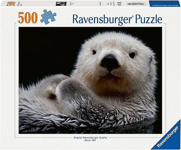 Ravensburger Puzzle Süßer kleiner Otter, 500 Puzzleteile, Made in Germany günstig online kaufen