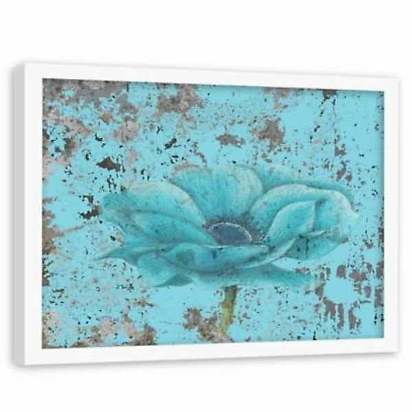 FEEBY® Kunst Blue Orchid Leinwandbilder bunt Gr. 60 x 40 günstig online kaufen