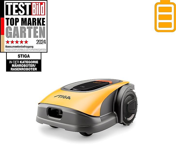 STIGA GARDEN Rasenmähroboter ""A 500"" kabellos, kostenlose Konnektivität günstig online kaufen