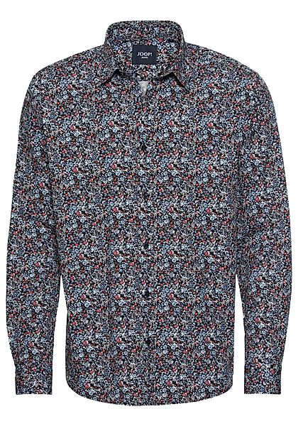 Joop Jeans Langarmhemd JJSH-22Hanson2-W mit allover günstig online kaufen