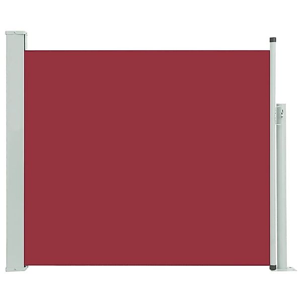 furnicato Ausziehbare Seitenmarkise 100x300 cm Rot günstig online kaufen
