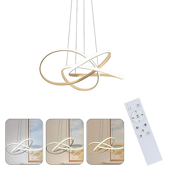 Nettlife LED Kronleuchter Wohnzimmer Hängeleuchten Esstisch günstig online kaufen