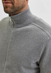 Selected Strickjacke SLHBERG FULL ZIP CARDIGAN günstig online kaufen