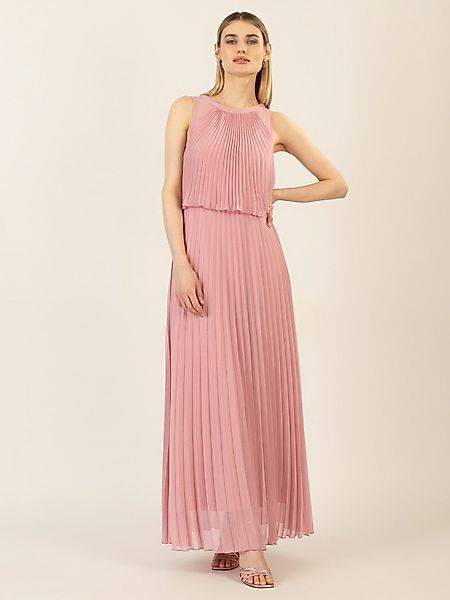 Apart Abendkleid mit lose fallendem Sonnenplissee günstig online kaufen