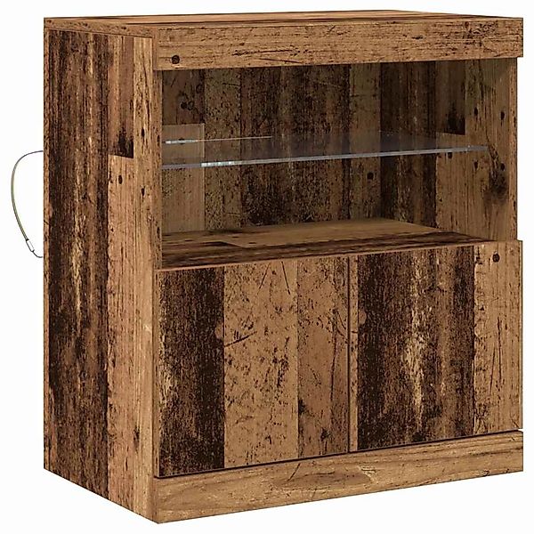 vidaXL Sideboard Braun 60 x 37 x 67 cm Holzwerkstoff 863027 günstig online kaufen