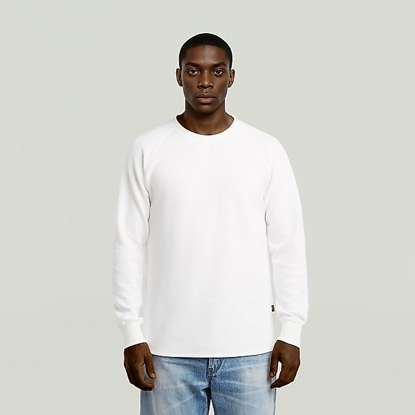 G-STAR Sweater Jirgi mit Label-Detail auf günstig online kaufen