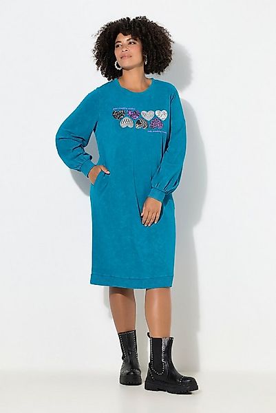 Angel of Style Jerseykleid Sweatkleid Straight Fit Druckmotiv Ballon-Langar günstig online kaufen