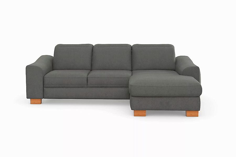 sit&more Ecksofa "Dundee L-Form", mit Federkern und Massivholzfüßen, wahlwe günstig online kaufen