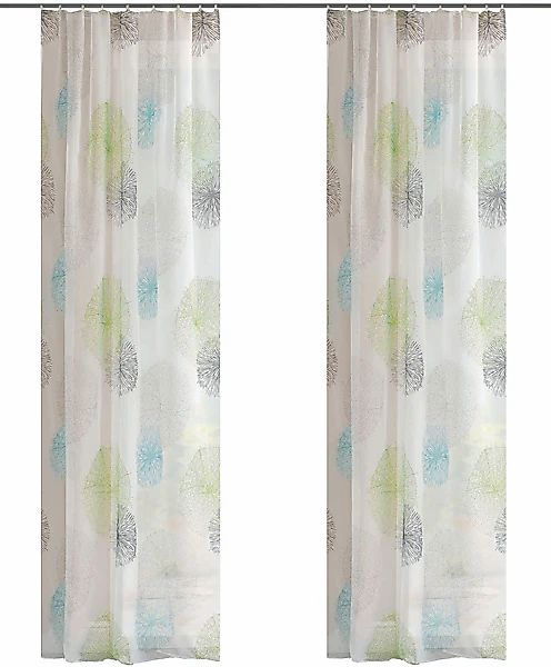 HOME WOHNIDEEN Vorhang »RAWLINS«, (2 St.), 2er Pack Zugbandschal RAWLINS be günstig online kaufen