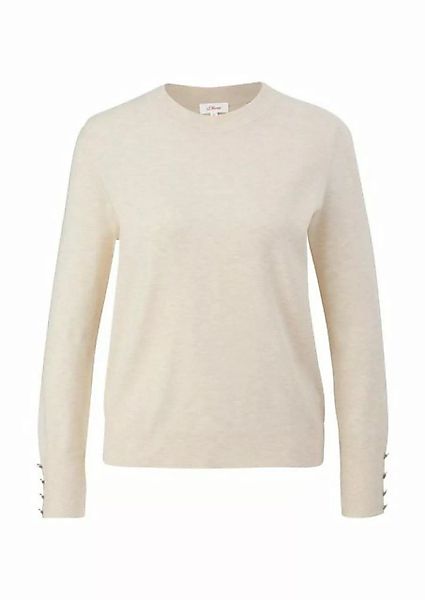 s.Oliver Sweatshirt Strickpullover, BROWN günstig online kaufen