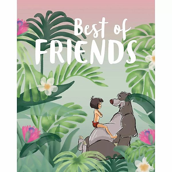 Komar Bild "Jungle Book Friends", Disney, (1 St.), Wandbild zur Dekoration günstig online kaufen