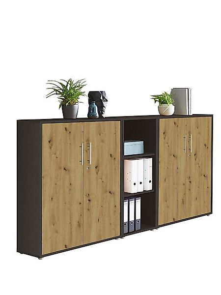 BMG Möbel Aktenschrank Office Edition 8 (Schrankwand Set, 3tlg) abschließba günstig online kaufen