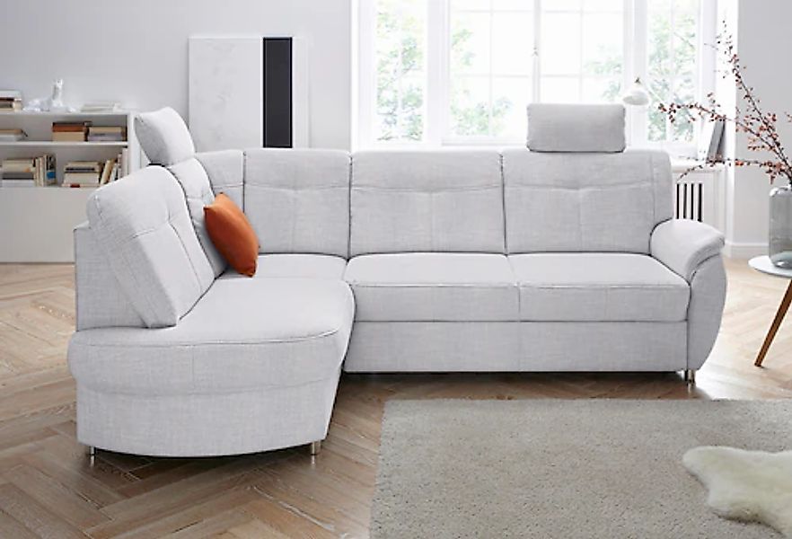 sit&more Ecksofa "Sonoma L-Form" wahlweise mit Bettfunktion und Bettkasten günstig online kaufen