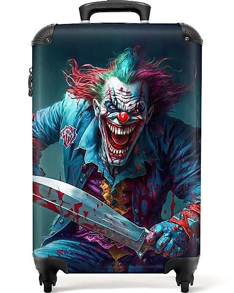NoBoringSuitcases.com© Hartschalen-Trolley Clown - Horror - günstig online kaufen