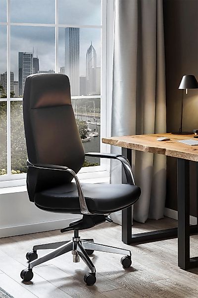 SalesFever Drehstuhl »Drehstuhl mit Stil und Komfort«, Kunstleder, Ergonomi günstig online kaufen